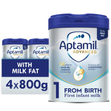 Aptamil Advanced 1 First Infant Baby Milk Powder Formula, from Birth