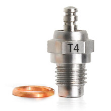 1PCS T4 Hot Spark Glow Plug Replace OS for //HSP/HPI Redcat 1/8 1/10 RC Nitro Engines Car Truck