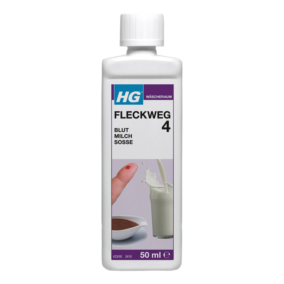 Hg Stain Away 4, Milk, Sauce & Blood Stain Remover, Dissolves Stains & Marks From Food & Sports, Fabric Stain Remover & Upholstery Treatment, Effecti