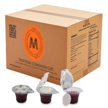 The Miracle Meal Pre-Filled Communion Cups & Wafer Set - Box of 1000