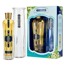 St-Germain French Artisanal Elderflower Liqueur Gift Set with 1 L Carafe, 20% vol., 500 ml - Elegant Serve for the Light and Bright St-Germain S
