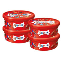 Celebrations Milk Chocolate & Biscuit Bars Sharing Tub 500g Pack of 4