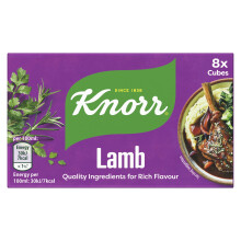 Knorr Lamb Stock Cubes Adds Rich Flavour to Your Dishes Gluten-free