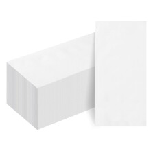 50 PCS Linen Feel Napkins,White Napkin Disposable,Paper Napkins for