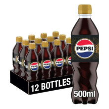 Pepsi Max Caffeine Free 500ml (Pack of