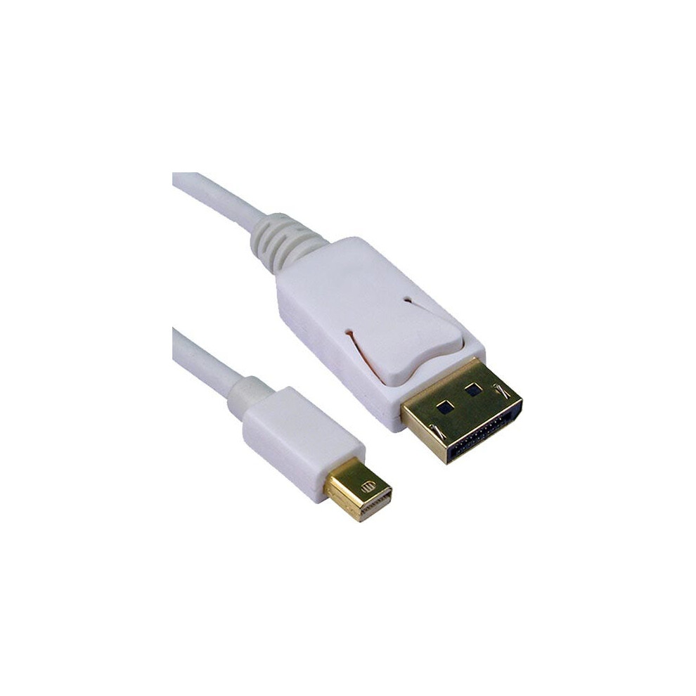 Cablenet 3M Displayport 1.2 Male - Mini Displayport Male (4Kx2k@60Hz) Pvc White 5056750302197