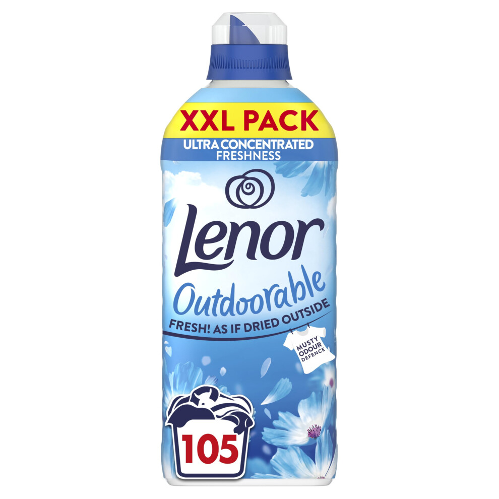 Lenor Outdoorable Fabric Conditioner 105 Washes, 1.47L, Spring Awakening - Ultra Concentrated Freshness