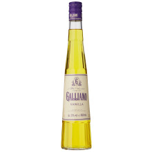 Galliano Vanilla, 50cl - 30% ABV Original Italian Vanilla Liqueur with Over 30 Exotic Herbs and Spices - Handcrafted Artisanal Spirit for Cocktails