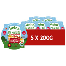 Heinz Baby Food Spaghetti Bolognese Tray 5x200g