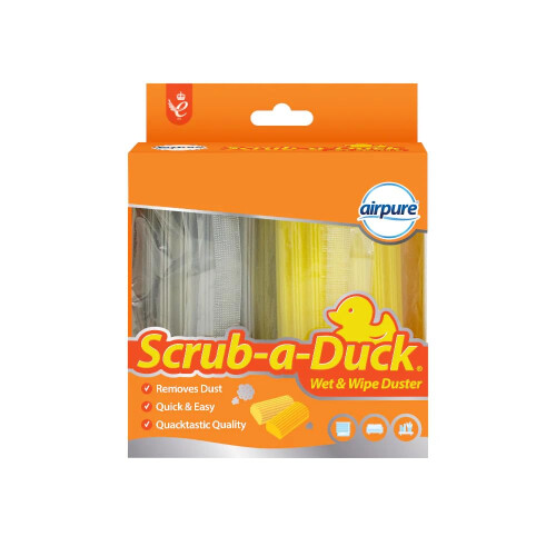 Airpure Scrub-a-Duck Wet & Wipe Duster (2 Pack)