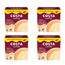 COSTA COFFEE LATTE PODS 4 PACKS (LATTE 10