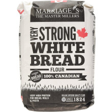 Marriages Very Strong 100% Canadian White Flour - Pack Size = 5x1.5kg