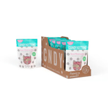 Candy Kittens Vegan Sweets, Sour Watermelon - Vegan Treats with Fruit