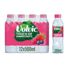 Volvic Touch of Fruit Summer Fruits Still Flavoured Water Multipack
