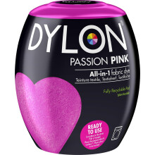 New Dylon 350g Machine Dye Pods - Full Range of New Colours Available! (Passion Pink)