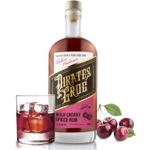 Pirate's Grog Wild Cherry Spiced Rum - 70 cl / 700 ml | World Rum
