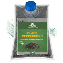 Whole Black Peppercorns PREMIUM (500g) | Delicious Flavour | Pure &