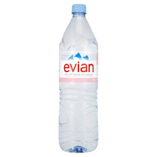 (12 Pack of ) Evian Water 1.5Ltr -
