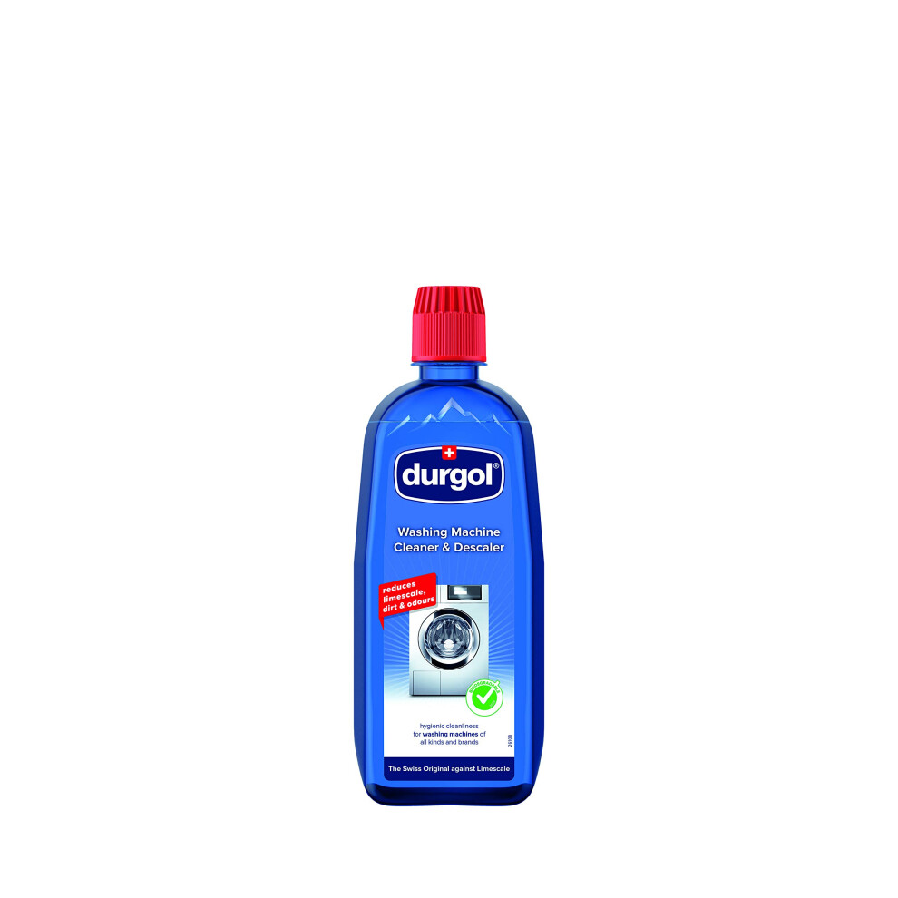 Durgol Washing Machine Cleaner & Descaler Removes Odour, Cleans,