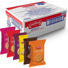 Crawford's Assorted Mini Biscuit Packs, 6 Classic Varieties,