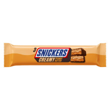 Snickers Creamy Peanut Butter Chocolate Trio Bar, 54.75 g (Pack of 1)