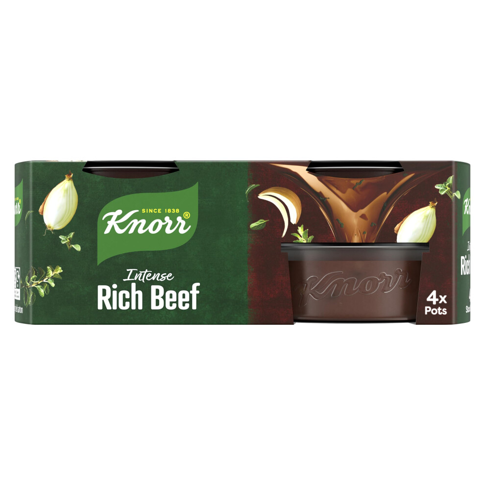 Knorr Rich Beef Stock Pots Gluten-Free To Add A Deep Beef Flavour To