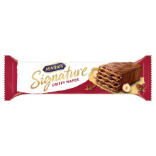 McVitie's Signature Crispy Wafer, Chocolate Wafer Snack Treat Bars,