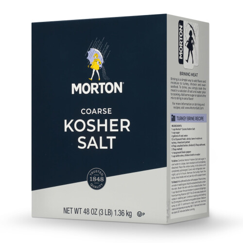 Morton Salt Kosher Salt, 3 lbs