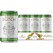 Double Dutch Cucumber & Watermelon Soda | Low Calorie Diet Soft Drink