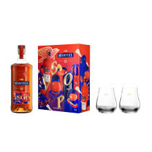 Martell VSOP Cognac Glasses Gift Set, 70 cl