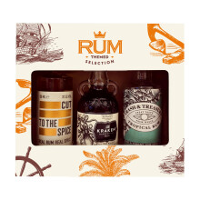 Spiced and Flavoured Rum Selection Trio Gift Set - Cut to the Spiced