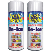 2 X 200ml Quick Ice Remover Anti-Bacterial Fridge Freezer De-Icer
