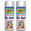 Rapide 2 X 200ml Quick Ice Remover Anti-Bacterial Fridge Freezer De-Icer 1