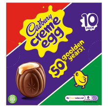 Cadbury Chocolate Creme Eggs (400 Grams, 10