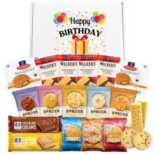 Happy Birthday Biscuits Gift Set Bundle With x35 Individually Wrapped