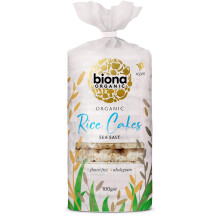 Biona Organic Rice Cakes with Salt,