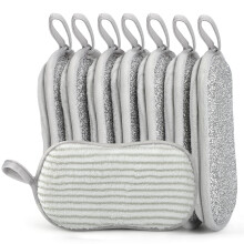 Euqvunn 8 Pack Sponges Washing Up Dual-Sided, Kitchen Cleaning Sponge