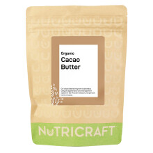 NutriCraft Organic Criollo Cacao Butter - 1kg, 100% Pure, Sustainably