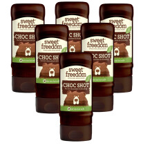 Sweet Freedom Choc Shot Chocolate - Refined Sugar Free Syrup for Coffee, Dessert