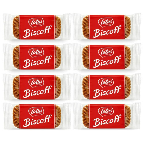 50 x Lotus Biscoff Biscuits Individually wrapped By Shop4Choice