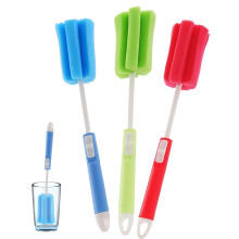 3-Piece Set Washing Up Sponge With Handle, Soft Dishwashing Foam Cleaning Brushes for Cups Mugs, Cup Cleaner, Kettles Wine Glasses Washing Up Brush