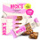 NICKS Nut Bar Peanut crunch, Vegan Chocolate Keto Snack 3.7 Net 1