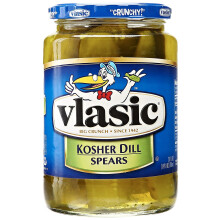 Vlasic Kosher Dill Spears 710ml (Pack of 1)