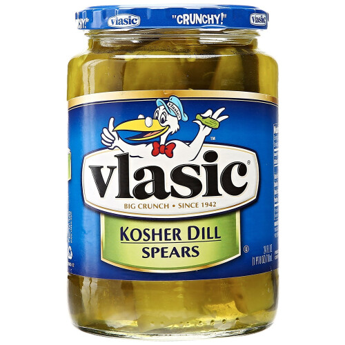 Vlasic Kosher Dill Spears 710ml (Pack of 1)