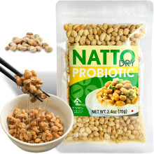 YAMASAN KYOTO UJI Japanese Natto Fermented Soybean, Freeze-Dried