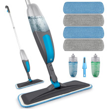 Spray Mops for Cleaning Floors - BPAWA Microfibre Floor Mop Flat Dry