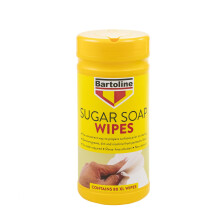 Bartoline Sugar Soap 80XL Wipes - Pre-Paint Cleaning & Degreasing