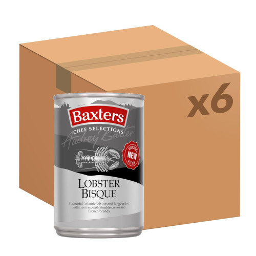 Baxters Chef Selections Soups, Lobster Bisque with Brandy & Fresh