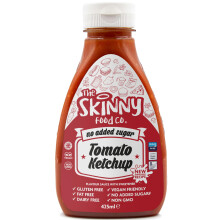 Skinny Food Co Sugar Free Ketchup 425ml - Virtually Zero Calorie Tomato Sauce -
