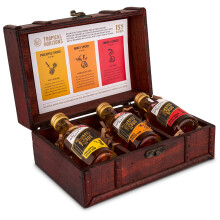 Pirate's Grog Spiced Rum Gift Set Miniatures - 3 x 50 ml Bottles |